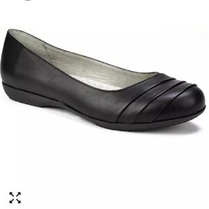 Cliffs by White Mountain  Clara Ballet Black Flats Shoes